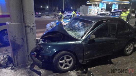 Водитель погиб в ДТП в Павлодаре